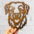 Border Terrier - Rustic Rusted Pet Garden Sculpture - Solid Steel